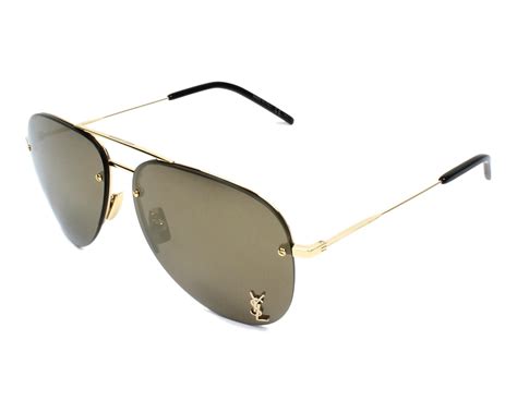 ysl sonnenbrille gold|Saint Laurent Sunglasses for Women .